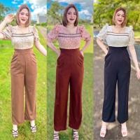 ราคา E08 จั๊มสูทสาวอวบ จั๊มยาวผ้าฮานาเร่ ซิปหลัง มีเชือกผูกเอว ชุดสาวอวบอ้วน เสื้อผ้าสาวอวบ (20859564142)