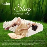 ราคา กวางโจว Duanting Trading Co., Ltd. saim Latex Pillow Thailand Original Natural Pillow Core Massage Anti-Mite Sleep Protection หมอนกระดูกสันหลังส่วนคอ (40627760590)
