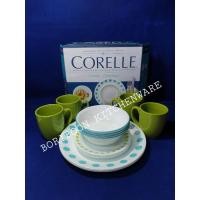 ราคา Corelle South Beach 16 pcs. / จานชุด ลายเซ้าน์ บีช 16 ชิ้น (1624544788)