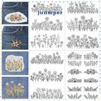 ราคา จุนเมอร์ 4แผ่นเย็บปักถักร้อยรูปแบบ,โคลงที่ละลายน้ําได้ล้างออกไปติดและกระดาษเย็บปักถักร้อย,ดอกไม้ดอกไม้เดซี่ผีเสื้อออกแบบติดและเย็บลาย (58002995093)