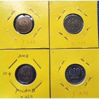 ราคา เหรียญ​โปแลนด์​ Poland, ชุด​ 4 เหรียญ, #​2036, ใช้แล้ว (16982740604)