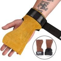 ราคา หนังวัว ป้องกันฝ่ามือฟิตเนส Deadlift เข็มขัดจับ Power เข็มขัดป้องกันข้อมือ Strength Lifting Pull-Up แนวนอน (55502472414)