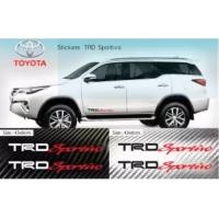 ราคา สติ๊กเกอร์ติดรถโตโยต้า Toyota TRD sportivo (6600807308)