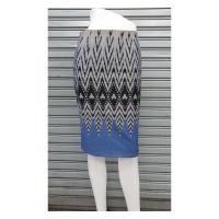 ราคา กระโปรงผ้าญี่ปุ่นลายไทย ทรงสอบสีฟ้า*ผ้ายืด* / SIZE : L (21204633299)