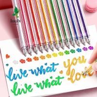 ราคา ลูลวี 8/12/24/36/48/60สีปากกาเน้นข้อความเงา,ความจุขนาดใหญ่8/12/24/36/48/60สีปากกาเจลกากเพชร,แบบพกพา ทําเอง ลายมือศิลปะปากกามาร์กเกอร์นักเ (52905082340)