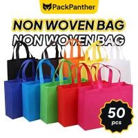 ราคา 50 ชิ้นไม่ทอกระเป๋าประตู Goodies Beg Kain Cenderahati Beg Hadiah Majlis Kahwin Cenderamata DIY (27132903918)