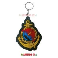 ราคา พวงกุญแจยาง GANTUNGAN พร้อมโลโก้ศพทะเล พวงกุญแจยาง TNI (29987936879)