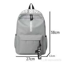 ราคา LB BE YOUR STYLE - กระเป๋าเป้เกาหลี กระเป๋าเป้นักเรียนชายและหญิง (43876323641)
