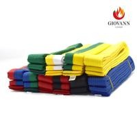ราคา GIOVANNI เข็มขัดเทควันโดและยูโด สีดำ/แดง/เขียว/เหลือง ทำจากผ้าฝ้ายคุณภาพสูง มาตรฐานสำหรับการฝึกฝน (49954969379)