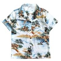 ราคา เสื้อฮาวายเด็กลายบลูฮาวาย (16414826217)