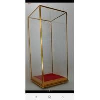 ราคา ตู้กระจกครอบพระขนาด7×5.5×10นิ้วสี่เหลี่ยมใส (3451034535)