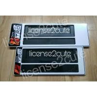 ราคา กรอบป้ายทะเบียน กันน้ำ toyota ลายสปอร์ต ทีอาร์ดี TRD รุ่น TRD2 (1186585573)