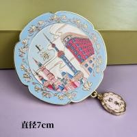 ราคา โลหะ Shanghai Oriental Pearl Tourist ของที่ระลึกกระจกแบบพกพากระจกแต่งหน้า Cultural Creative กระจกมือถือของขวัญเล็กๆ (43564792627)