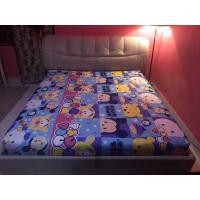 ราคา ผ้าปูที่นอนลายการ์ตูน 6 ฟุต ผ้า cotton 100% (5277690497)