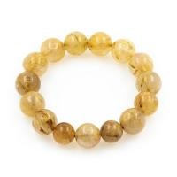 ราคา กำไล สร้อยข้อมือหินมงคล " ไหมทอง " ขนาด 12 มิล หินแท้ พร้อมส่ง!! (28125173501)