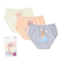 ราคา Wacoal Bloom Panty Cotton Half กางเกงในสำหรับเด็ก Pack 3 ตัว รุ่น WU6A43 (26283011953)