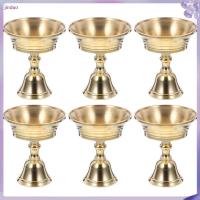 ราคา โคมไฟน้ำมันโบราณสไตล์วินเทจ 6 ชิ้น ที่ยึดไส้ตะเกียงทองเหลือง (45902089552)