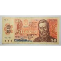 ราคา ปี 1987, ธนบัตร 50 Korun, ประเทศเชคโกสโลวาเกีย (Czechoslovakia) (6179469142)