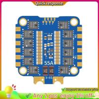 ราคา ในสต็อก-สําหรับ FPV ESC AM32 55A 3-6S 4IN1 ESC สําหรับ RC FPV Freestyle Racing Drone Quadcopter Drone อะไหล่ (50151166043)