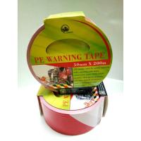 ราคา ยูโรเทป/เทปกั้นเขต สีขาว-แดง (PE Warning tape) หน้ากว้าง 2 นิ้ว (8410784418)