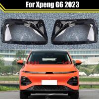 ราคา หัวอัตโนมัติโคมไฟสําหรับ Xpeng G6 2023 รถด้านหน้าไฟหน้าเลนส์ฝาครอบโคมไฟแก้ว Lampcover หมวกไฟหน้า Shell (44328516115)