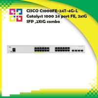 ราคา CISCO C1000FE-24T-4G-L Catalyst 1000 24 port FE, 2x1G SFP ,2X1G combo (23311123289)