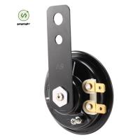 ราคา [gangong1kr]แตรไฟฟ้าเมาท์สีดํา 6v สําหรับรถยนต์รถจักรยานยนต์รถบรรทุกยานพาหนะ (28365032884)