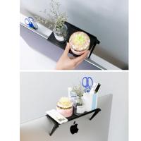 ราคา ส่งจากไทย ชั้นวางของ ที่วางของบนทีวี ชั้นวางติดหลังจอทีวี ชั้นวางของบนจอคอมพิวเตอร์ ติดหน้าจอโทรทัศน์ สีดำ (29031124733)