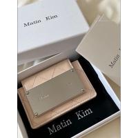 ราคา [พร้อมส่งpink/black/ของแท้] MATIN KIM QUILTING ACCORDION WALLET /Card holder (27363537903)