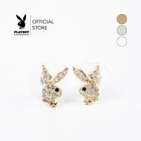 ราคา PLAYBOY Earring Collection ต่างหู รหัส ST-253E359H ดีไซน์Miniโลโก้กระต่ายฝังเพชร มีด้วยกัน 3 สี (43015811756)