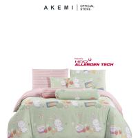 ราคา AKEMI Cotton Twill HeiQ Allergen Cheeky Cheeks ชุดปลอกผ้านวม 850TC (Super Single/ Queen/ King) (28986037017)