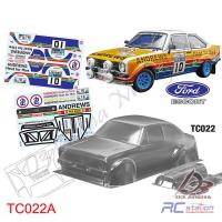 ราคา Team C Body Shell 1/10 Clear Body TC022 Ford Escort MK2 (กว้าง 190mm, ฐานล้อ 258mm) (50655321173)