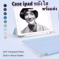 ราคา Case iPad เคสไอแพด10.2 iPadgen7 gen8 หลังใส ไอแพดเจน7 มีช่องเก็บปากกา เคสiPad เคสไอแพดกันกระแทก เคส iPad 10.2 iPad10.2 (3951619189)