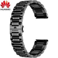 ราคา Original Huawei watch3/3pro 43mm/GT5 42mm/GT3 GT4 41mm/GT2 Pro/GT2e/GT 46mm สายสแตนเลส Huawei watch 2pro ใหม่ห้าบาทสายโลหะ 22mm ผู้ชายs สร้อยข้อมือธุรกิจแฟชั่น (18295339854)