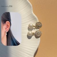 ราคา เงินแท้ Glamwelry ต่างหู ต่างหูสตั๊ด ต่างหูทองประดับเพชร ตุ้งติ้งไข่มุก ต่างหูเงินแท้ (27174770465)