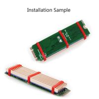 ราคา Cooler Heatsink Heat Dissipation Aluminum Radiator M.2 NGFF Cooling Heat Sink Heat Thermal Pads for M.2 NGFF SSD (415258186)