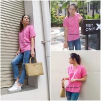 ราคา ชุดพื้นเมืองผ้าฝ้าย สีชมพู (2885839554)