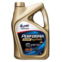 ราคา รับประกันแท้100% ( 0W-40 4L ) PTT Performa Super Synthetic Evotec น้ำมันเครื่อง สำหรับเครื่องยนต์เบนซิน ไม่มีของแถม (19012381757)