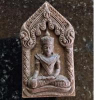 ราคา พระขุนแผนหมอกมุงเมืองรุ่นแรกครูบาออปัณฑิต๊ะสำนักสงฆ์พระธาตุดอยจอมแวะเชียงใหม่ฝังตะกรุดเงิน1ดอก (7491294612)