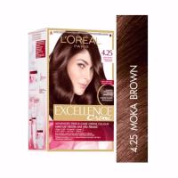 ราคา Loreal Excellence Creme สีผม ลอรีอัล เอกซ์เซลเล้นซ์ 4.25 น้ำตาลประกายม่วงเหลือบมะฮอกกานี (406974424)