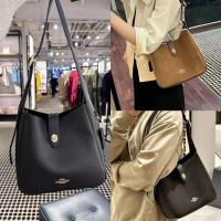 ราคา Coach COACH Ready Stock Underarm Bag Coach New Style Hadley Crossbody Leather Material High-End Shoulder Messenger Bag All-Match Self-Weight Light Large-ความจุhardley Shoulder Bag Simple Fashion Femal
