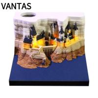 ราคา แวนตา ปฏิทินประติมากรรมกระดาษ, สมุดบันทึก เครื่องประดับตั้งโต๊ะปฏิทินปราสาทวิเศษ, อเนกประสงค์พร้อมไฟกระดาษหัตถกรรม 2026 ปฏิทินรายสัปดาห์ (56155007819)