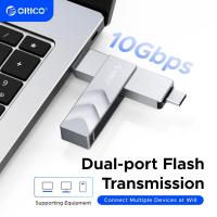 ราคา ORICO Typec 2 in 1 โทรศัพท์มือถือ u Disk 2TB Dual Drive Flash Memory ความเร็วสูง USB Stick 1TB หน่วยความจําข้อมูล (G202) (28480283103)