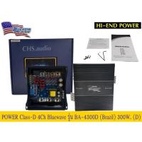 ราคา เพาเวอร์แอมป์ ClassD4ch Bluewaveรุ่นBA-4300.4D (Brazil)300W RMS (22333349627)