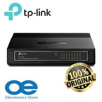 ราคา TP-LINK TL-SF1016D Network 16 x 10/100Mbps RJ45 Ports Plastic Case Desktop Network Switch (48653643467)