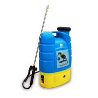 ราคา ถังพ่นยาไฟฟ้า-เครื่องพ่นยามอเตอร์-ถังพ่นปุ๋ย 18 ลิตร สวิทซ์IC ตรานกเงือก สีฟ้า 10300068 (13488940869)