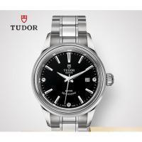 ราคา Tudor (TUDOR ) นาฬิกาแฟชั ่ นหญิงปฏิทินอัตโนมัตินาฬิกาสุภาพสตรีสวิส 28 มม.m12100-0004 สายเหล ็ กสีด (27552762451)