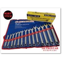 ราคา King Toyo 14 ชิ้นชุดประแจรวม W01-014S (48655410180)