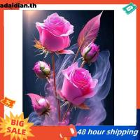 ราคา ภาพวาดดอกกุหลาบรหินสโตน ขนาด 30x40cm ไม่มีกรอบ (28791265241)