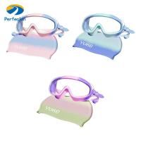 ราคา สมบูรณ์แบบ แว่นตาว่ายน้ำพร้อมหมวกว่ายน้ำ กรอบขนาดใหญ่ สบาย ไม่รั่ว ชุดแว่นตาว่ายน้ำเด็ก (25845584686)